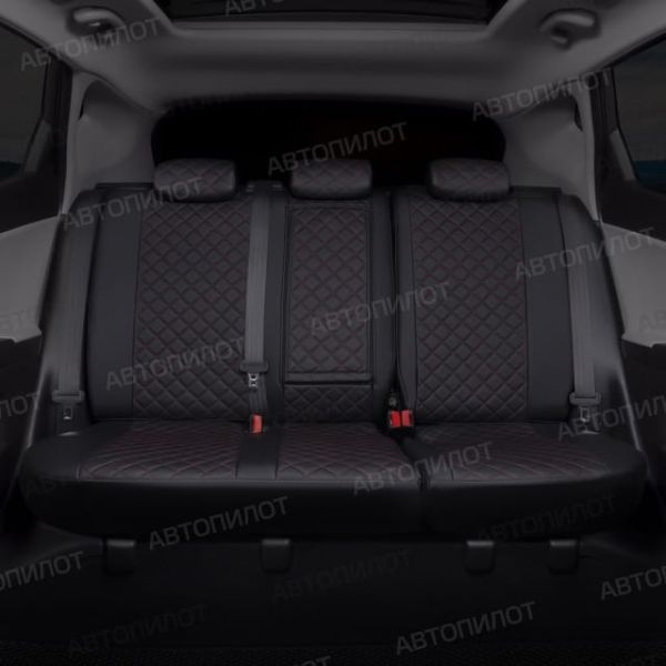 Чехлы Автопилот Экокожа Ромб на Jaecoo J7 (2023+)