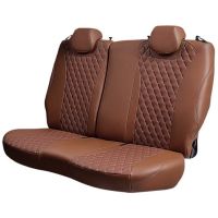 Чехлы Премиум Экокожа Байрон Ромб на Chevrolet Lacetti