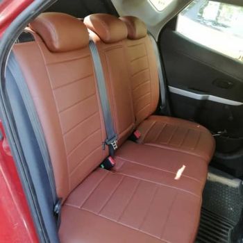 Авточехлы Автопилот Темно Коричневый цвет